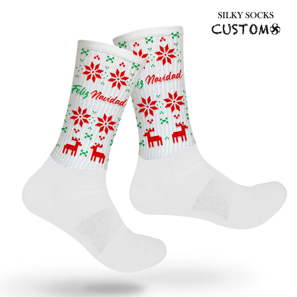 UWish Feliz Navidad Socks